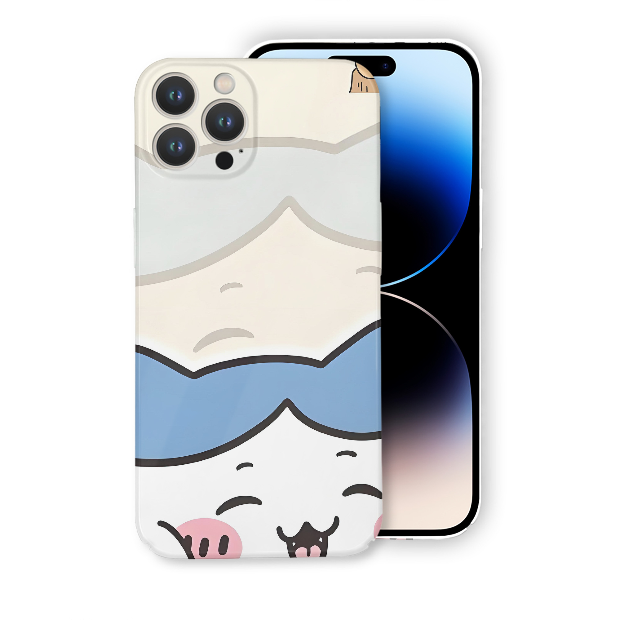 （画像用） ちいかわ Chii-kawa 【iPhone 14シリーズ対応】ハードケース